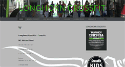 Desktop Screenshot of longhorn-crossfit.com