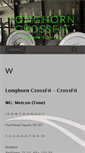 Mobile Screenshot of longhorn-crossfit.com